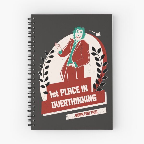 Item preview, 1st Place in Overthinking (red and beige version) designed and sold by beboplab.
