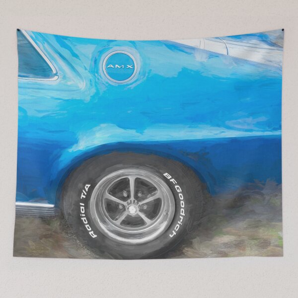 Item preview, 1968 Blue AMC Javelin 360 AMX X108 designed and sold by RichFrancoCars.