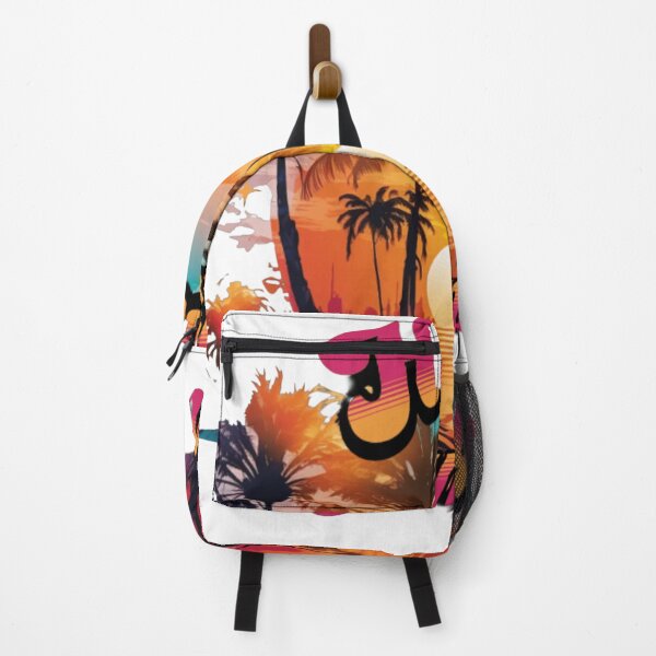 Item preview, Honey It's Summer - Retro Tropical Palm Tree Sunset designed and sold by MagySale.