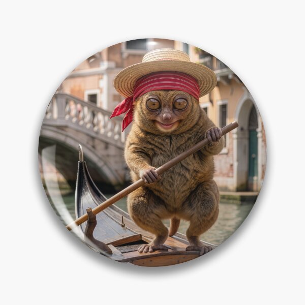 Item preview, Handsome Tarsier is a Friendly Gondolier in Venice designed and sold by Tridentulus.