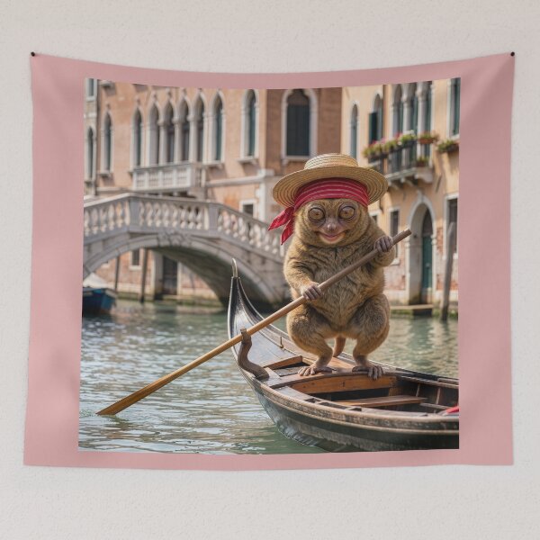 Item preview, Handsome Tarsier is a Friendly Gondolier in Venice designed and sold by Tridentulus.