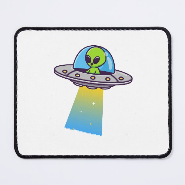 Item preview, Cute Alien Flying UFO Space Ship designed and sold by jbraunl.