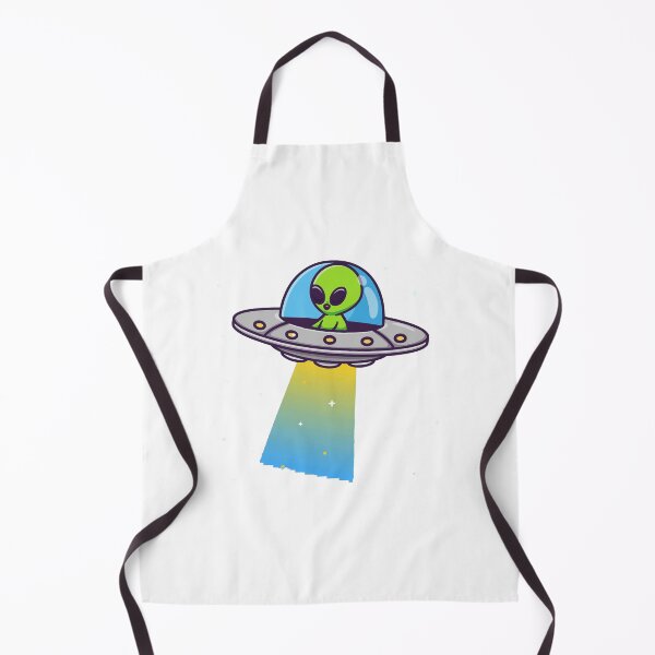Item preview, Cute Alien Flying UFO Space Ship designed and sold by jbraunl.