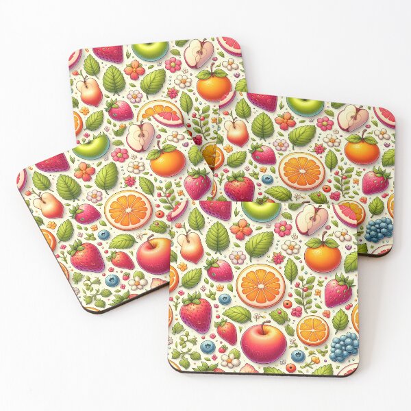 Item preview, cute fruit pattern designed and sold by Saucebyte.