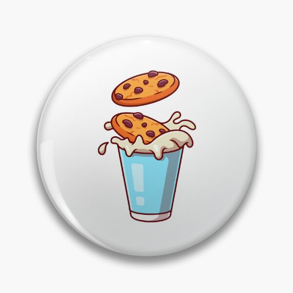 Item preview, Chocolate Chip Cookies Splashing in Milk designed and sold by jbraunl.