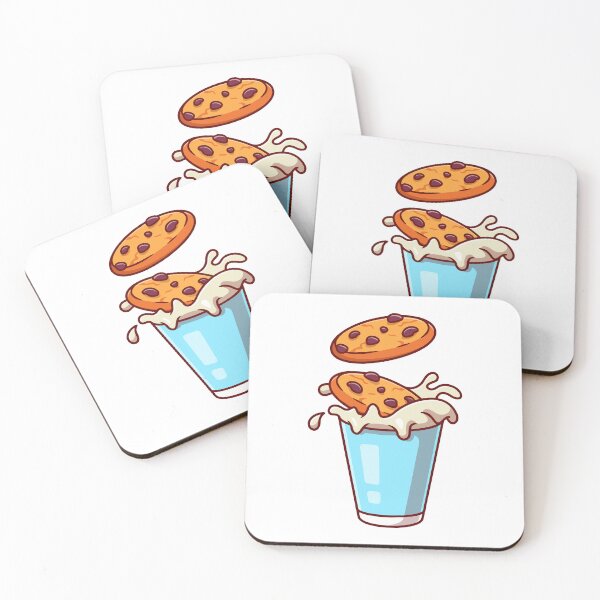 Item preview, Chocolate Chip Cookies Splashing in Milk designed and sold by jbraunl.