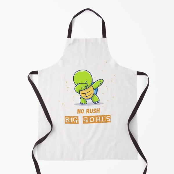 Item preview, No Rush Big Goals - Dabbing Turtle Funny Quote designed and sold by Noble-bee.