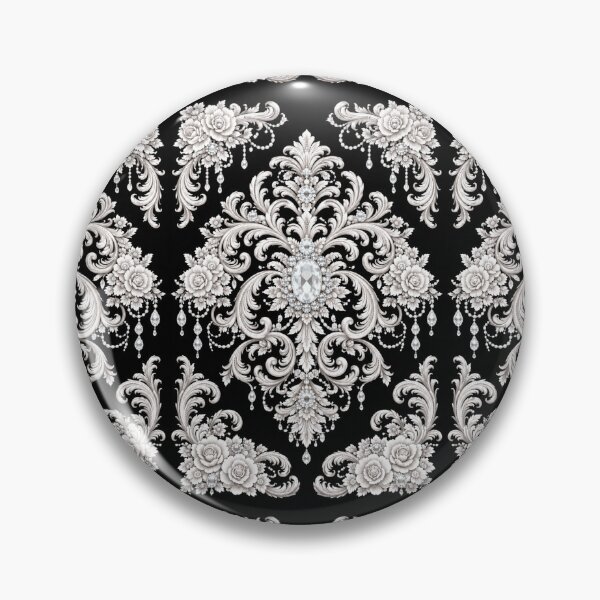 Item preview, Black Diamonds & Rococo - Vertical designed and sold by DesignsByPrnces.