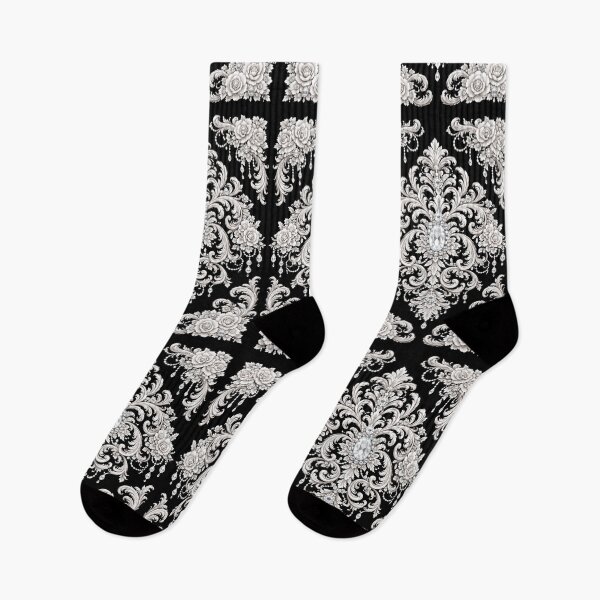 Item preview, Black Diamonds & Rococo - Vertical designed and sold by DesignsByPrnces.