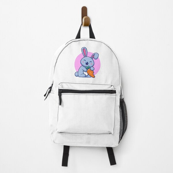 Item preview, Cute Bunny Rabbit Holding Carrot Pink Circle designed and sold by jbraunl.