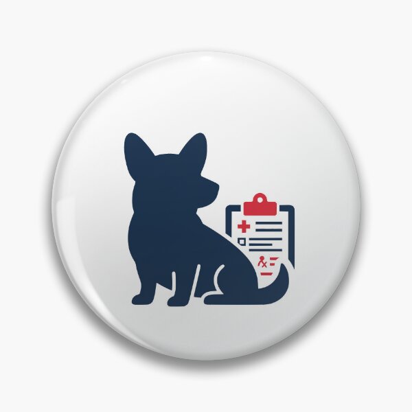 Item preview, Nurse DNA Corgi | Professional Medical Dog Art designed and sold by Corgi & co Shop.