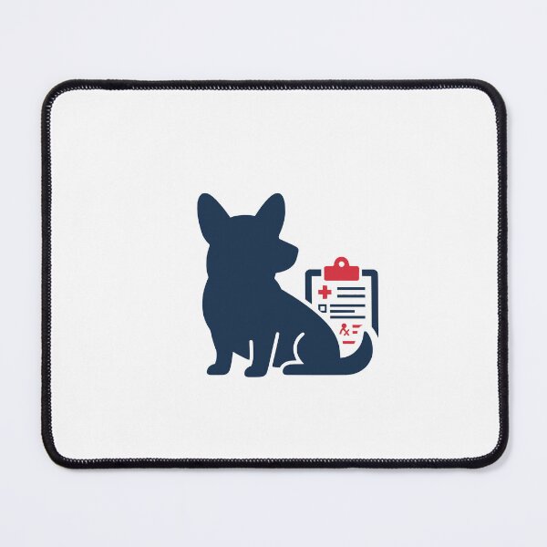 Item preview, Nurse DNA Corgi | Professional Medical Dog Art designed and sold by Corgi & co Shop.