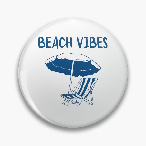 Item preview, Beach Vibes – Deck Chair & Umbrella designed and sold by BritishDelights.