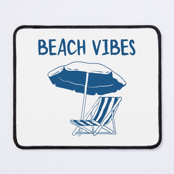 Item preview, Beach Vibes – Deck Chair & Umbrella designed and sold by BritishDelights.
