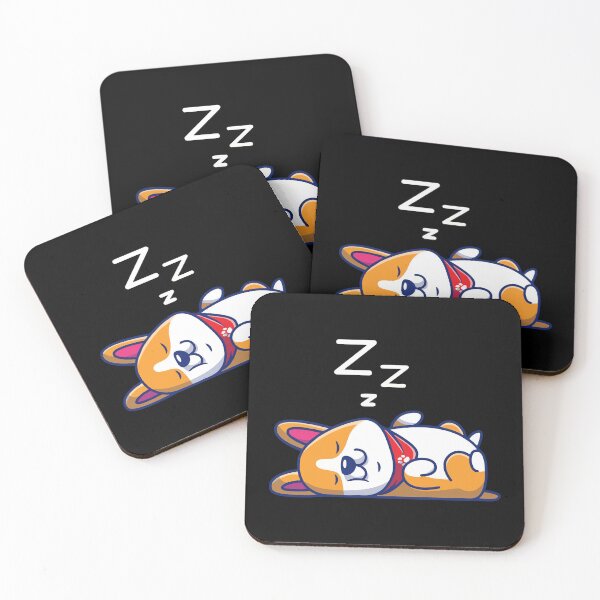 Item preview, Cute Corgi Dog Sleeping Lying on Back designed and sold by jbraunl.