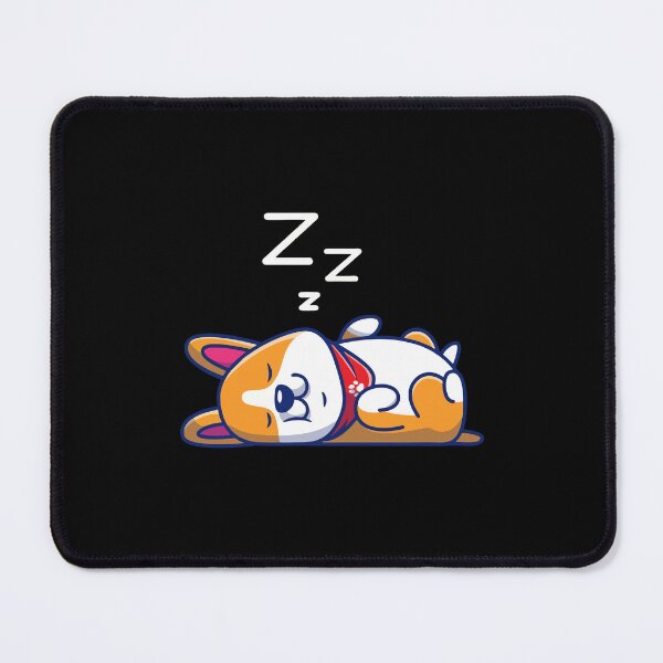 Item preview, Cute Corgi Dog Sleeping Lying on Back designed and sold by jbraunl.