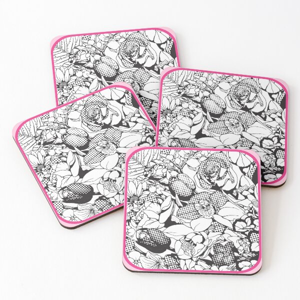 Item preview, Pop Art Retro Floral Graphic designed and sold by cremedecolor.