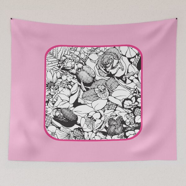 Item preview, Pop Art Retro Floral Graphic designed and sold by cremedecolor.