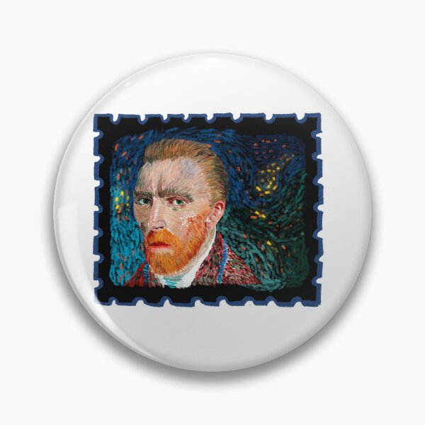 Item preview, Van Gogh Stamp designed and sold by BasedOnEarth.