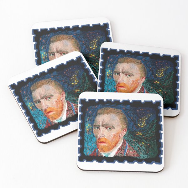 Item preview, Van Gogh Stamp designed and sold by BasedOnEarth.