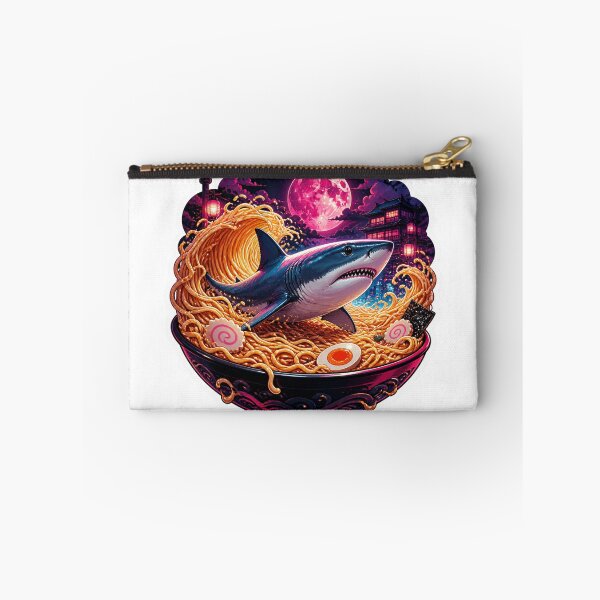 Item preview, Shark Ramen Wave Sticker designed and sold by Imaginarium of Chaos falcon88 .