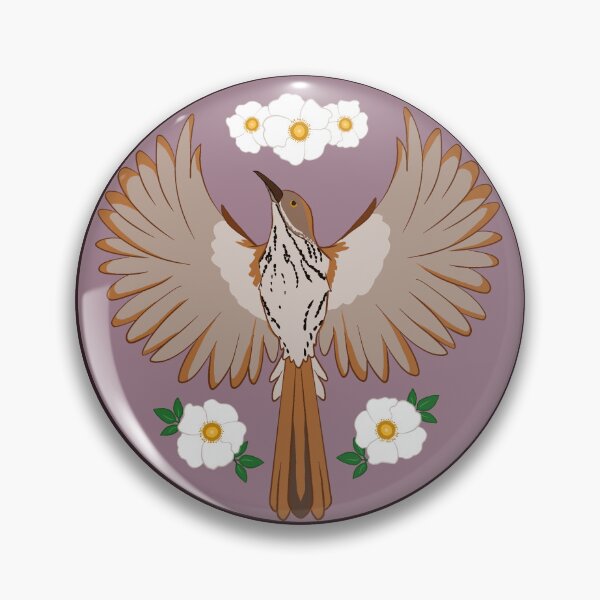 Item preview, Georgia Brown Thrasher designed and sold by liannikin.