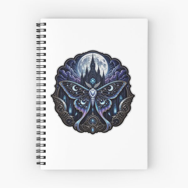 Item preview, Celestial Moth Cathedral Sticker designed and sold by Imaginarium of Chaos falcon88 .