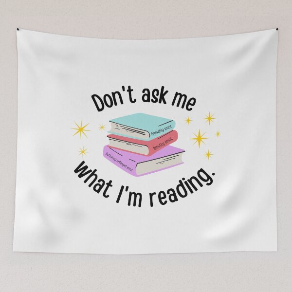 Item preview, Don't Ask Me What I'm Reading designed and sold by Revolving-Book.