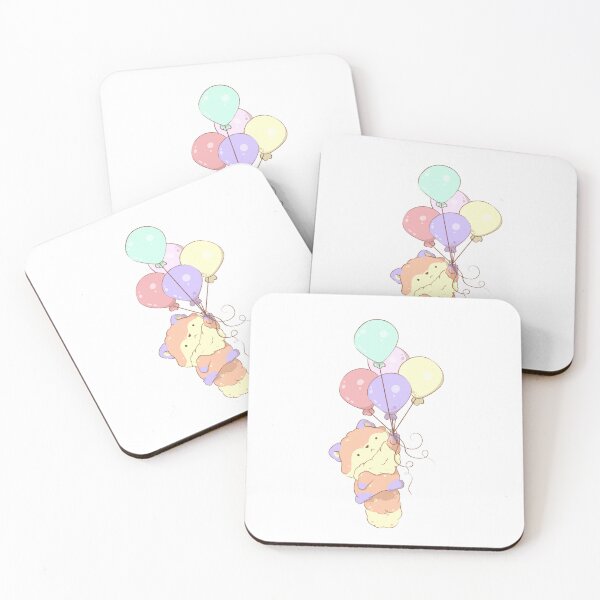 Item preview, fox with balloons designed and sold by mind over morgan .