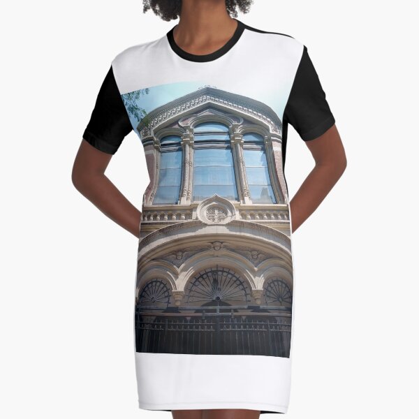 St Nicholas Russian Orthodox Cathedral, #StNicholas, #Russian, #Orthodox, #Cathedral, A house of worship, #house, #worship, Mansion, #Mansion Graphic T-Shirt Dress
