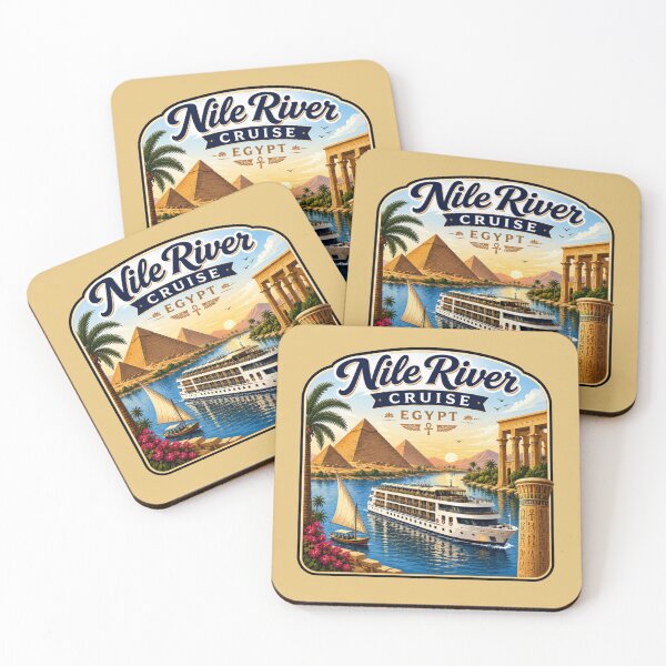 Item preview, Nile River Cruise, Egypt designed and sold by Myra365Art.