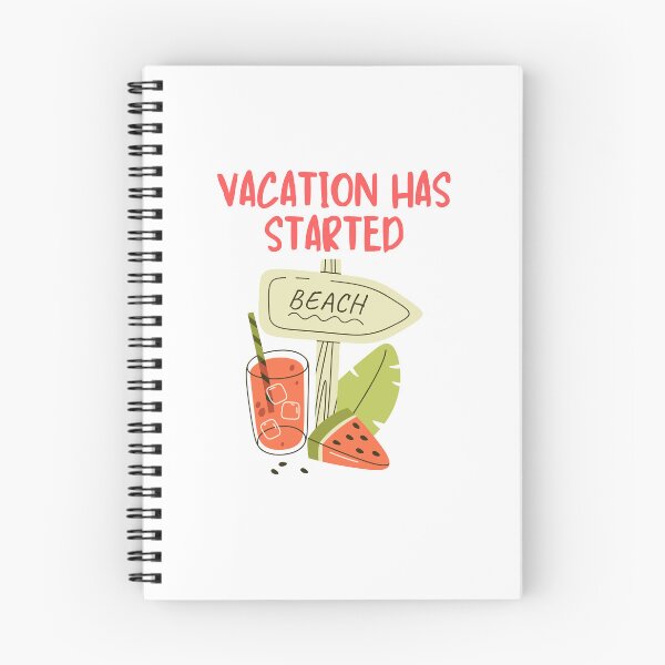 Item preview, Vacation Has Started Summer designed and sold by BritishDelights.