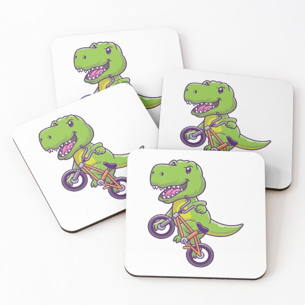 Item preview, Cool T-Rex Dinosaur Riding BMX Bike designed and sold by jbraunl.