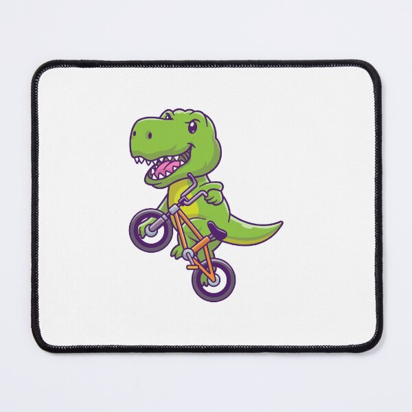 Item preview, Cool T-Rex Dinosaur Riding BMX Bike designed and sold by jbraunl.