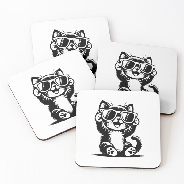 Item preview, Cool Cat with Sunglasses designed and sold by Pani Kara.