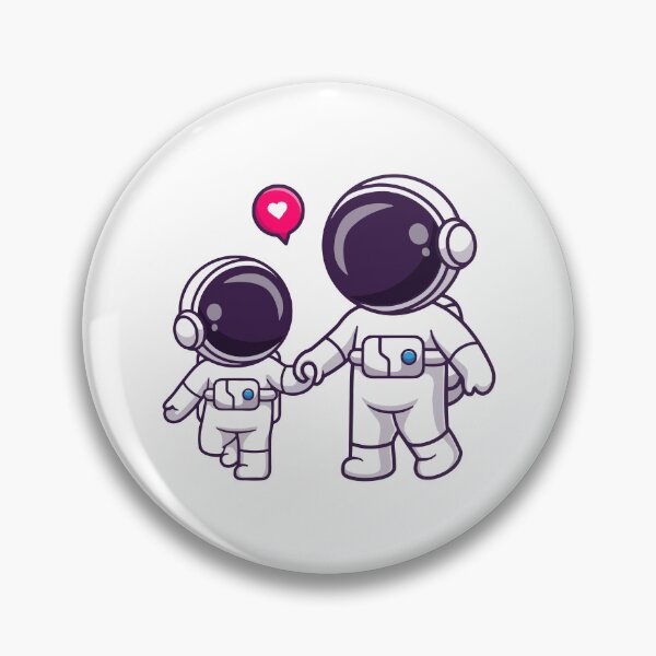 Item preview, Astronaut Father and Son Space Walk designed and sold by jbraunl.
