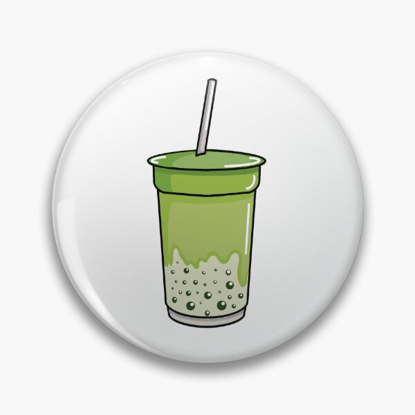 Item preview, Matcha Boba Sticker | Postcards from Tokyo Collection designed and sold by PinkPeelUK.