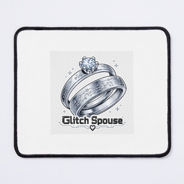 Item preview, Glitch Spouse – Cyberpunk AI Wedding Ring designed and sold by GlitchWifie.