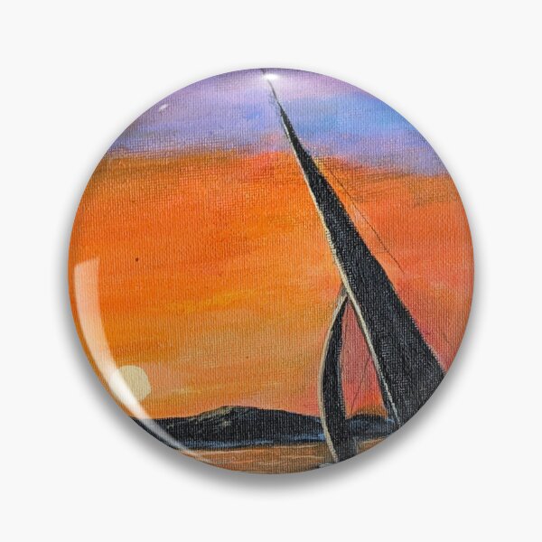 Item preview, 'Sunset Sail' original Seascape painting  designed and sold by Janeconwayart.
