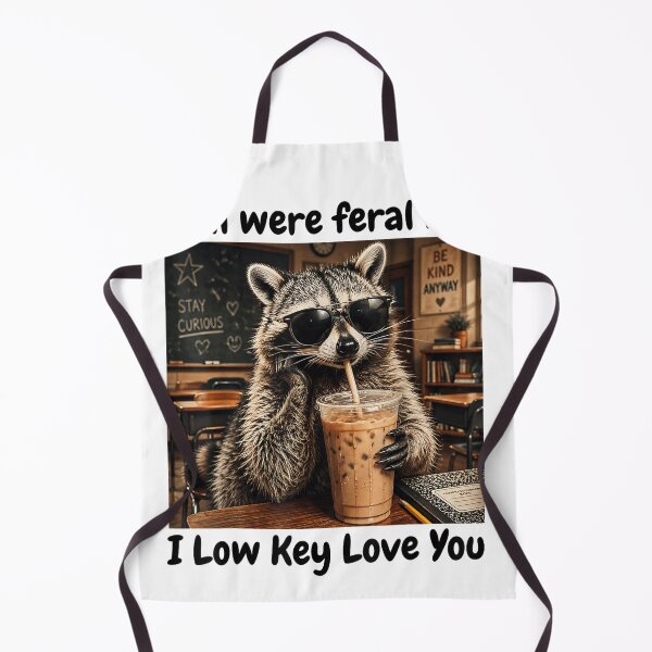 Item preview, Teacher Y'All Were Feral But I Low Key Love You designed and sold by studiopekepeke.
