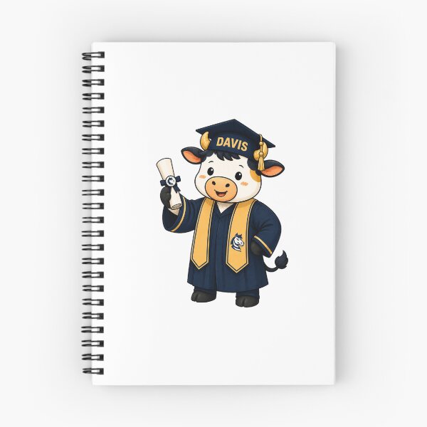 Item preview, UC Davis Cow (Graduation) designed and sold by Mr.designer.