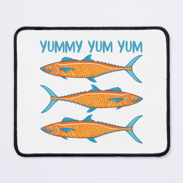 Item preview, Yummy Yum Yum – Fish Design designed and sold by BritishDelights.