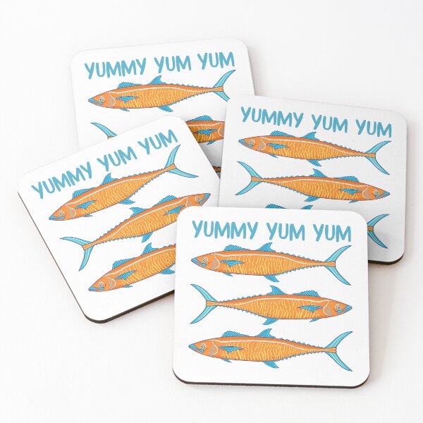 Item preview, Yummy Yum Yum – Fish Design designed and sold by BritishDelights.