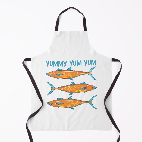 Item preview, Yummy Yum Yum – Fish Design designed and sold by BritishDelights.