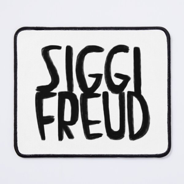 Item preview, Funny, Siggi Freud, Sigmund Freud designed and sold by badlydrawnbabe.
