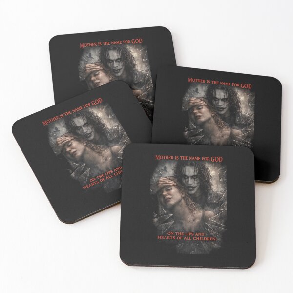 Item preview, Mother Is The Name For God – The Crow , Eric Draven Gothic Revenge Quote Art designed and sold by DravensApparel.