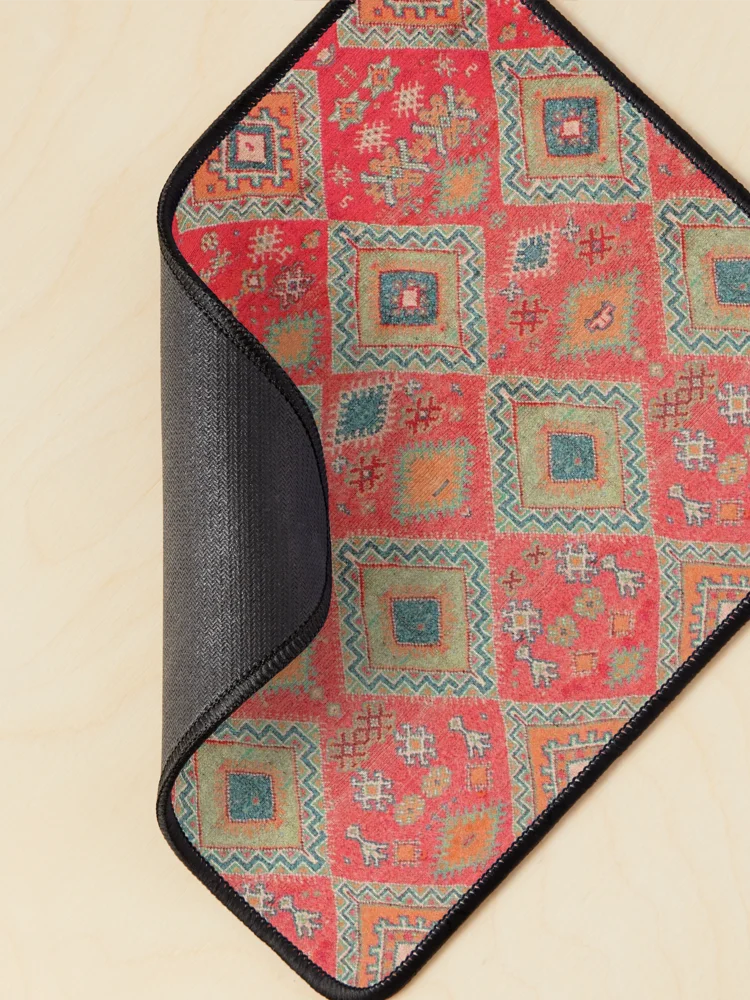 Thumbnail 2 of 5, Mouse Pad, Moroccan Pattern Rug Design designed and sold by SpaceBazaar.