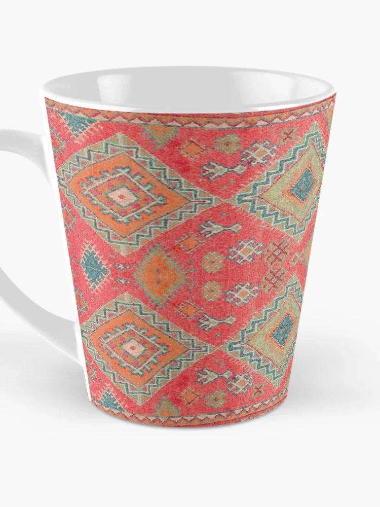 Thumbnail 3 of 4, Coffee Mug, Moroccan Pattern Rug Design designed and sold by SpaceBazaar.