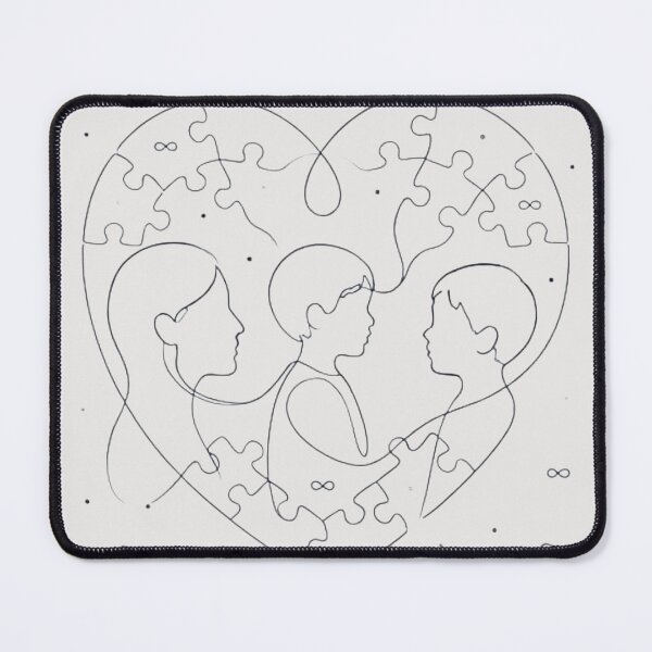 Item preview, Autism Awareness Art - Neurodiversity TEA Wall Decor designed and sold by Alma en Cada Detalle.