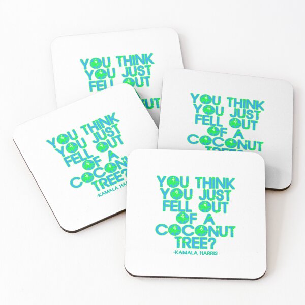 Item preview, Kamala Harris Coconut Quote designed and sold by Nicolette Love.